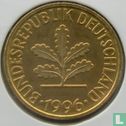 Duitsland 10 pfennig 1996 (G) - Afbeelding 1