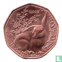 Austria 5 euro 2018 (copper) "Easter bunny" - Image 1