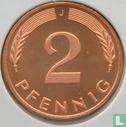 Deutschland 2 Pfennig 1996 (J) - Bild 2
