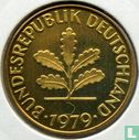 Allemagne 10 pfennig 1979 (BE - J) - Image 1