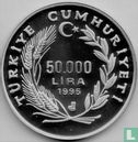 Turquie 50.000 lira 1995 (BE) "150th anniversary National Police" - Image 1