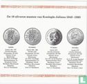Nederland combinatie set "De 19 zilveren munten van Koningin Juliana 1948 - 1980" - Afbeelding 3