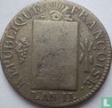 France 1 sol 1793 (I - with year 1793) - Image 2