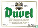 Duvel - Gefiltrerd speciaalbier - Bière spéciale filtrée  - Afbeelding 1