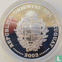 Uruguay 1000 pesos uruguayos 2003 (PROOF) "2006 Football World Cup in Germany" - Image 1