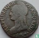Frankrijk 5 centimes AN 8 (D) - Afbeelding 2