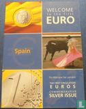 Spanje combinatie set 2002 "Welcome to the first Euro" - Afbeelding 1