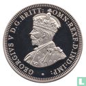 Palestine Crown (D) 1936 (Nickel Plated Brass - Prooflike) "George V Fantasy Coronation Medallion" - Image 1