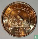 Uganda 50 cents 1974 - Image 1