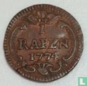 Lucerne 1 rapen 1774 - Image 1