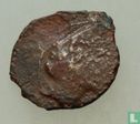 Syracuse op Sicilië  AE17  (Hemilitron, Dolphin & Shell, oude Griekenland)  400 v.Chr. - Afbeelding 2