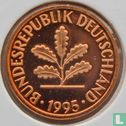 Allemagne 1 pfennig 1995 (D) - Image 1
