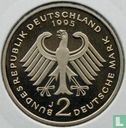 Germany 2 mark 1995 (J - Ludwig Erhard) - Image 1