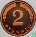 Duitsland 2 Pfennig 1995 (J) - Bild 2