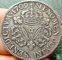 France 1 ecu 1709 (& - with 3 crowns) - Image 1