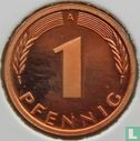 Allemagne 1 pfennig 1995 (A) - Image 2