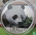 China 10 yuan 2018 (gekleurd) "Panda" - Afbeelding 2
