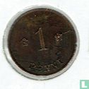 Finland 1 penni 1923 - Image 2