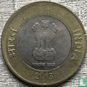 India 10 rupees 2013 (Hyderabad) - Afbeelding 1