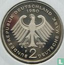 Germany 2 mark 1980 (F - Kurt Schumacher) - Image 1
