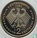 Germany 2 mark 1980 (J - Kurt Schumacher) - Image 1