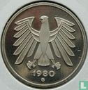 Germany 5 mark 1980 (G) - Image 1