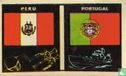 Banderas de Guerra de: Peru y Portugal - Afbeelding 1