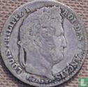 France ¼ franc 1842 (B) - Image 2