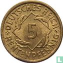 Deutsches Reich 5 Rentenpfennig 1924 (A) - Bild 2