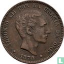 Espagne 10 centimos 1878 - Image 1