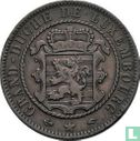 Luxemburg 10 centimes 1855 - Afbeelding 2