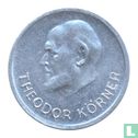 Austria 2 Schilling 1951 (Aluminium - Matte) “Theodor Körner - Wahl Des Bundespräsidenten Spende” - Image 1
