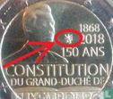 Luxemburg 2 euro 2018 (leeuw) "150 years of the Luxembourg Constitution" - Afbeelding 3