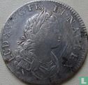 France ½ ecu 1718 (W - with crowned escutcheon) - Image 2