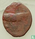 Gela, Sicilië  AE17  (Trias of 3/12)  420-405 v.Chr - Afbeelding 1