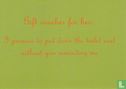 London Cardguide "Gift voucher for her:..."  - Afbeelding 1