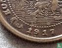 Pays-Bas ½ cent 1917 (fauté) - Image 3
