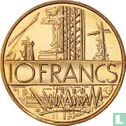 France 10 francs 1975 - Image 2