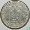 Pays-Bas 1 gulden 1866 - Image 1