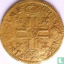Frankrijk 1 louis d'or 1653 (H) - Afbeelding 2
