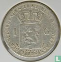 Nederland 1 gulden 1857 - Afbeelding 1