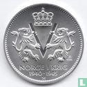 Norway Medallic Issue ND (Silver - PROOF) "Norway through the Second World War - Kompani Linge" - Afbeelding 2