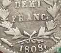 Frankrijk ½ franc 1808 (K) - Afbeelding 3