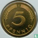 Germany 5 pfennig 1993 (G) - Image 2
