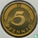 Allemagne 5 pfennig 1980 (D) - Image 2