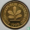 Duitsland 5 pfennig 1995 (F) - Afbeelding 1