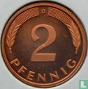 Duitsland 2 pfennig 1994 (D) - Afbeelding 2