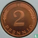 Duitsland 2 pfennig 1993 (G) - Afbeelding 2