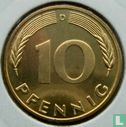 Duitsland 10 pfennig 1993 (D) - Afbeelding 2