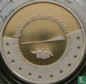 Portugal 5 euro 2007 (PROOF) "European year of equal opportunities for all" - Image 2